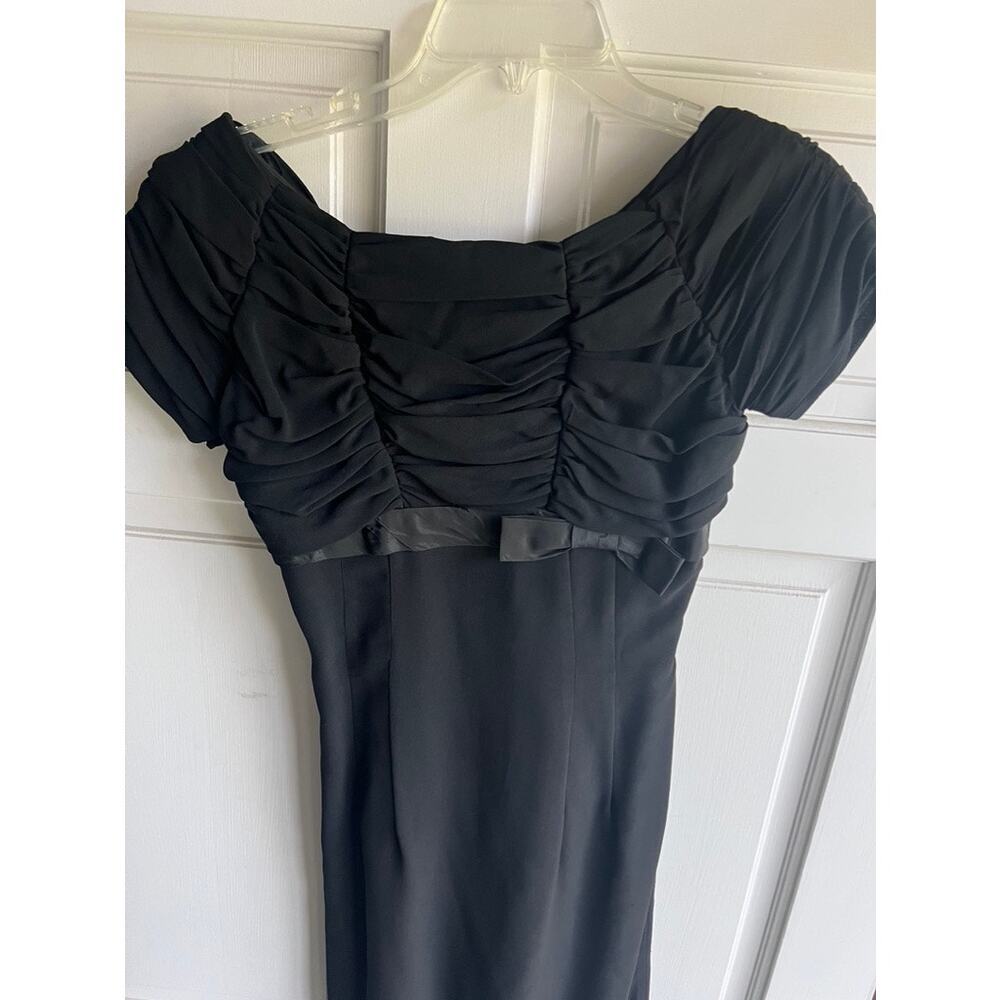 Vintage black evening/cocktail dress size XS